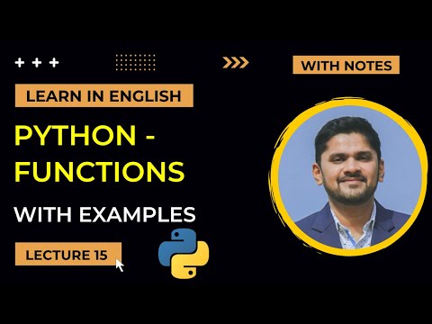 Python Functions Tutorial | Lecture 15 | Amit Thinks