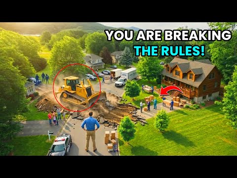 I Moved Into My New Home Outside the HOA — Karen Sent Cops to My Door 30 Times, I Bulldozed Her Road