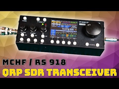 mcHF / RS-918 📻 Portabel Amateurfunk QRP SDR Transceiver