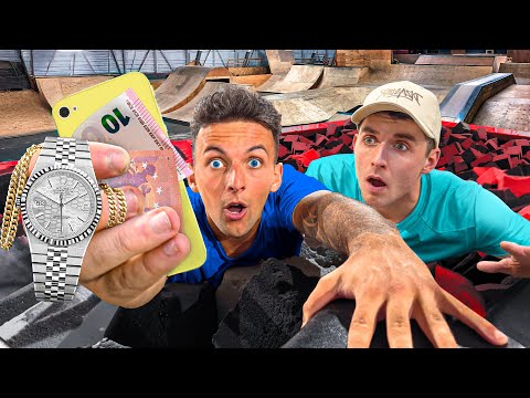 WHAT'S AT THE BOTTOM OF A FOAM PIT ?