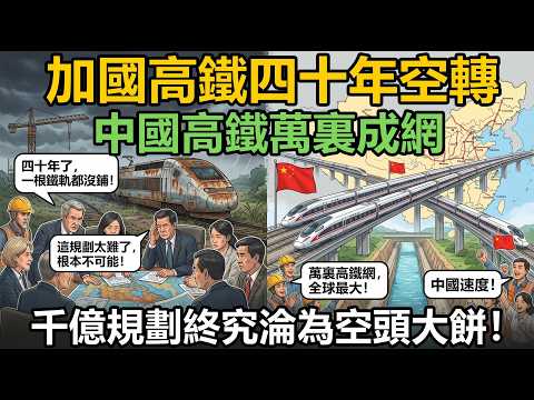 加拿大 ALTO 高鐵真相：對比中國高鐵的基建神話，這場千億豪赌全是空話？