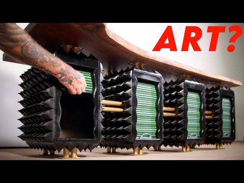 I 3D Printed 832 Spikes to Build This Cabinet