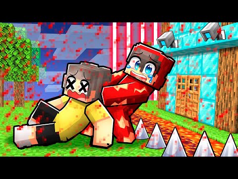 Most Secure Base vs. BLOOD RAIN (Minecraft)