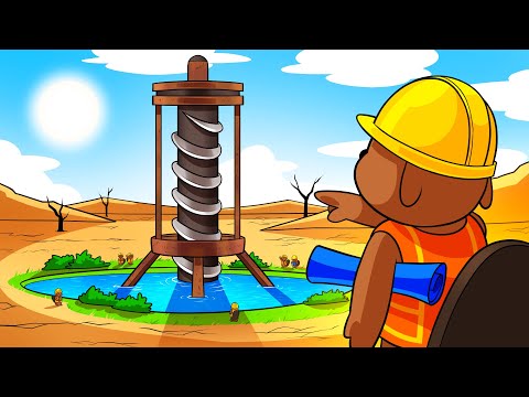 Drilling for water to save my beaver colony!