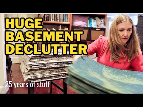 Reclaiming My Basement (Declutter with me!)