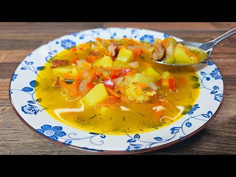 Für dieses köstliche Suppenrezept können Sie eine Medaille verleihen! Schnelles Suppenrezept!