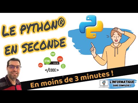Python® pour les secondes !