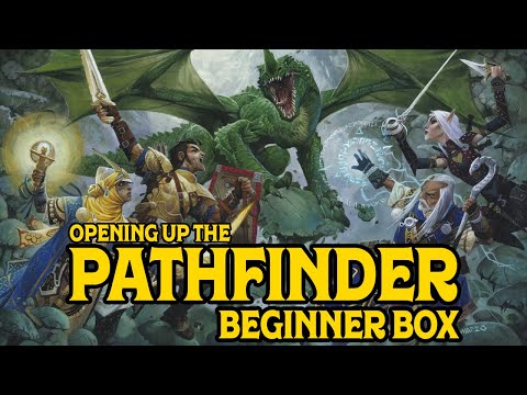 Opening Up the Pathfinder 2e Beginner Box!