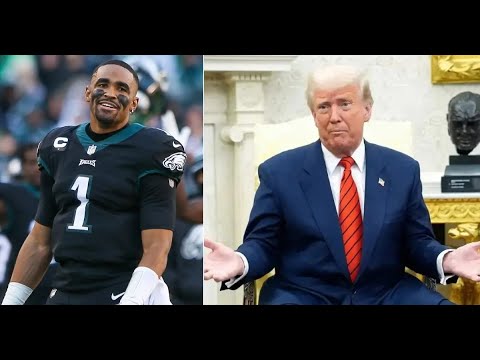 Trump BURNED over Philadelphia Eagles visit