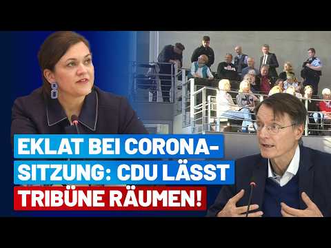 Corona Commission: AfD grills Lauterbach - CDU chairwoman intervenes! - AfD parliamentary group i...