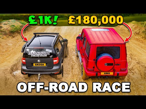 Can an AMG beat a Skoda OFF-ROAD?!