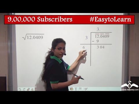 Square roots of Decimals : Division Method | Class 8 | CBSE | NCERT | ICSE