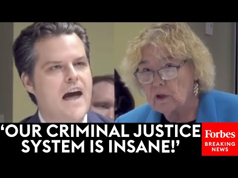 JUST IN: Matt Gaetz Fires Back At Zoe Lofgren For Slamming NYC-Based Judiciary Cmte Hearing On Crime