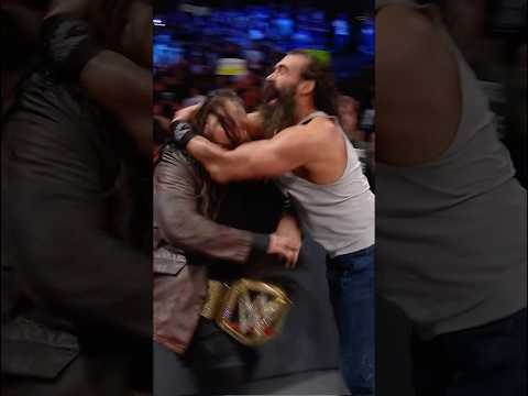 Luke Harper makes his presence known!