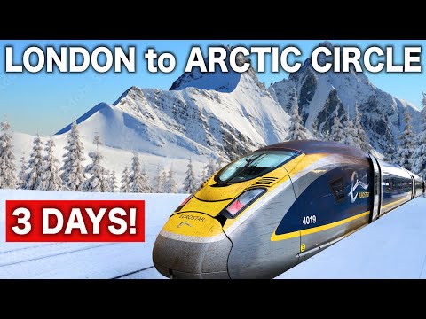 3 DAYS London to Arctic Circle by Europe's Overnight Trains! | London🇬🇧→Narvik🇳🇴