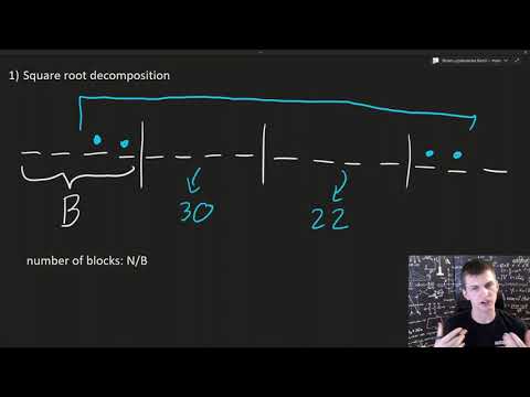 Square Root Decomposition, Mo's Algorithm