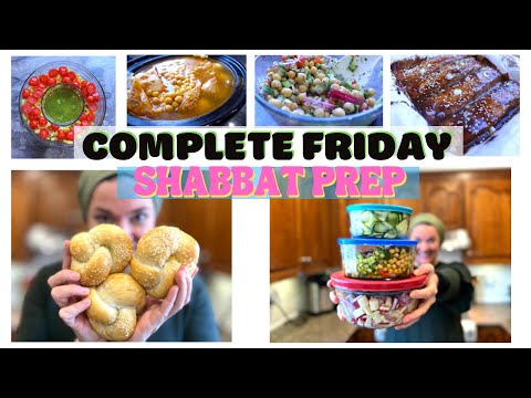 COMPLETE FRIDAY SHABBAT PREP | CHALLAH, SHABBAT DINNER, SALADS, FISH, CHOLENT & DESSERT | FRUM IT UP