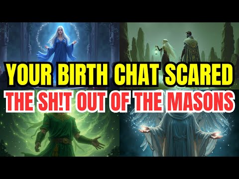 CHOSEN ONES, 33RD DEGREE MASONS ANALYZED YOUR BIRTH CHART — THE SYMBOLS LITERALLY BURNED THE PAGE 🔥