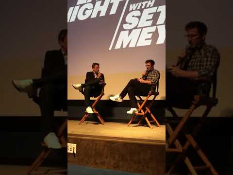 Special conversation with 塞斯·梅耶斯 Seth Meyers moderated by 安迪·山伯格 Andy Samberg at WGA Theater 6/6/18.