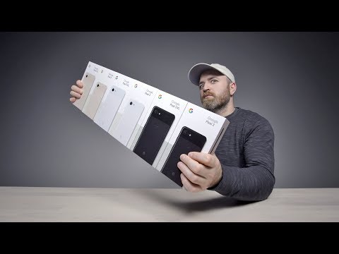 Unboxing Every Google Pixel 3 XL + Pixel 3
