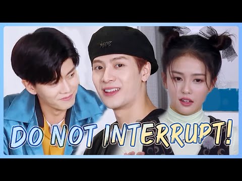 Jackson and Bai Lu: DO NOT INTERRUPT😂It's so hard to concentrate on counting! | CLIP
