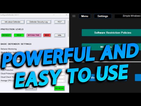 Easily Secure Windows With These Tools | ConfigureDefender & Hard Configurator