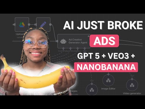 Unlimited AI Ads in Minutes (GPT-5.1 + NanoBanana + VEO3)