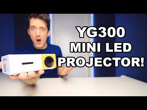 YG300 LED PROJECTOR REVIEW!