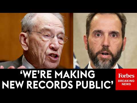 JUST IN: Chuck Grassley Brings The Receipts To Expose Communications From Jack Smith's Team