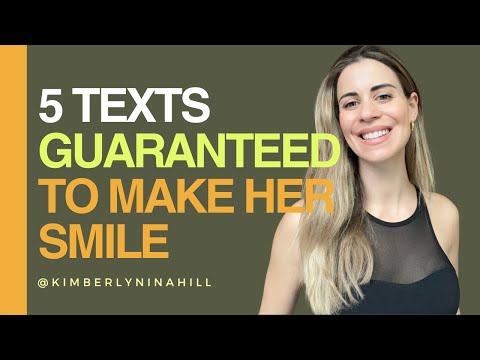 Are You Dating? Here's 5 Specific Word-for-Word Texts To Get Her Excited and Make Her Smile