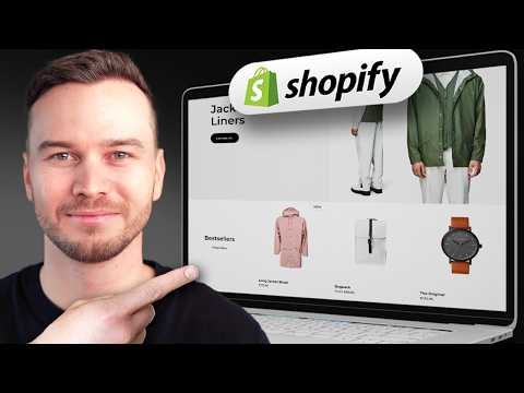 Shopify Website Design Tutorial 2025 - Step by Step