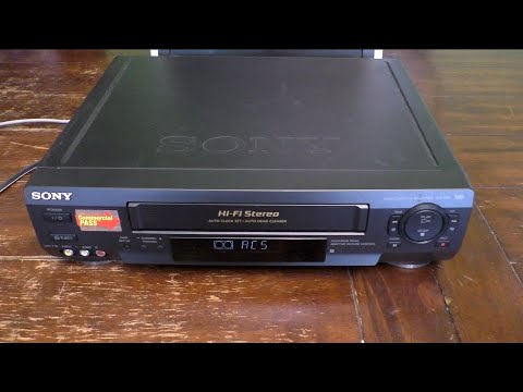 Sony VCR Rewind Issue