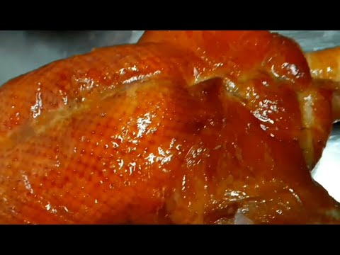 广式烤鸭, 厨师长分享制作过程和秘诀，酒店专业厨师讲解Chinese food
