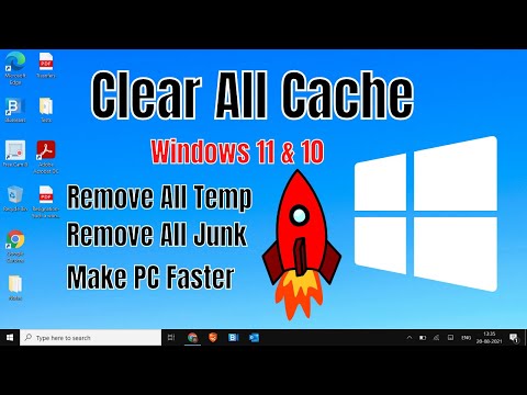 How to Clear ALL CACHE & JUNK From Windows 11 & Windows 10 (Easy Way)