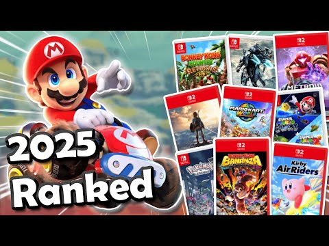 Ranking EVERY 2025 Nintendo Game