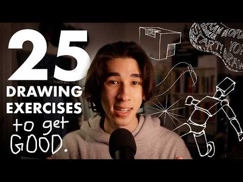 25 Essential Drawing Exercises: Unlock your Imagination