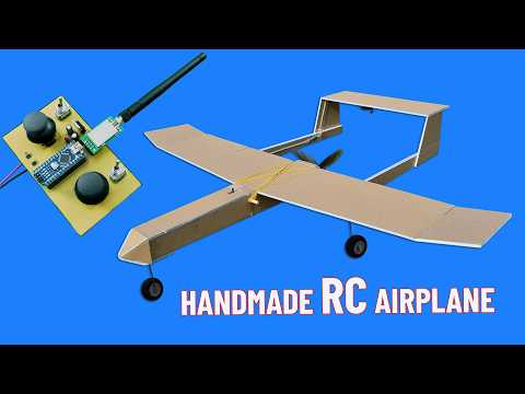 How to Make Super Simple RC Airplane With Handmade RC
