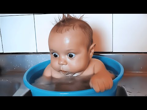 Cutest & Funniest Baby Reactions 2025 😂 Try Not To Laugh at These Clips!