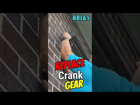 How to Replace Faulty Awning Crank Gear Quick Smart! (Covered Australia!) #SHORTS