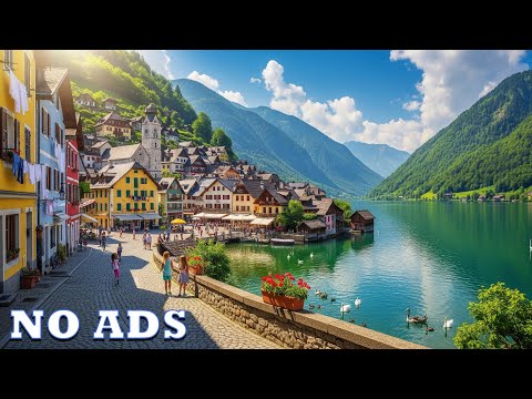 1 Hour of Peaceful Piano & Forest Ambience 🌲 4K UHD , Sleep, Calm Mind, and Inner Healing