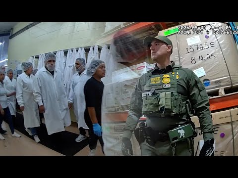 Body cam video shows ICE agents arresting 57 workers at Upstate NY factory
