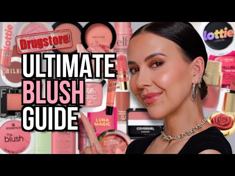 I Bought EVERY BLUSH at the DRUGSTORE & TESTED Them Back to Back