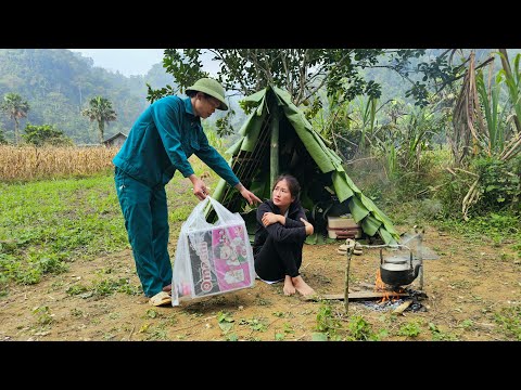 Full video of 100 days building a new house: the help of a good police officer and a precious gift.