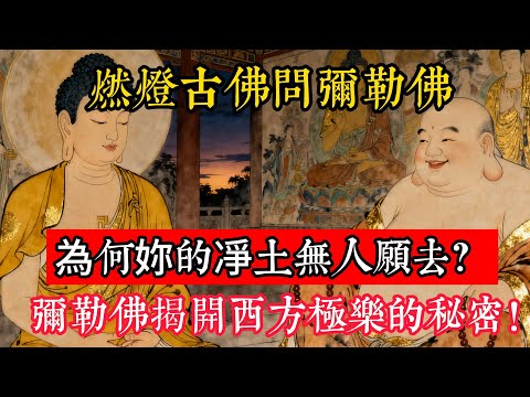 燃燈古佛問彌勒佛：為何妳的凈土無人願去？彌勒佛壹句話，揭開西方極樂世界不敢說的秘密！#立地成佛#念佛修行#因果正見#修行障礙化解#生死因果#佛学#佛教