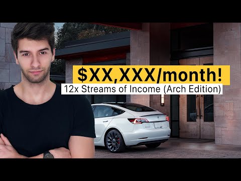 How I Built 12 Streams Of Income By 28 (Architectural Side Hustles)