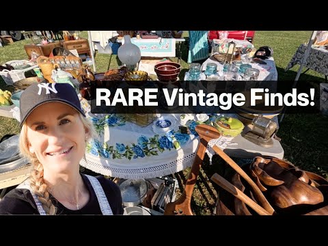INSANE Vintage Finds at Smithfield Spring Market | Early Access Haul for Home & Resale