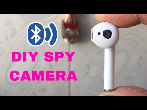 Diy spy camera at home | Turn your old airpods into a bluetooth camera