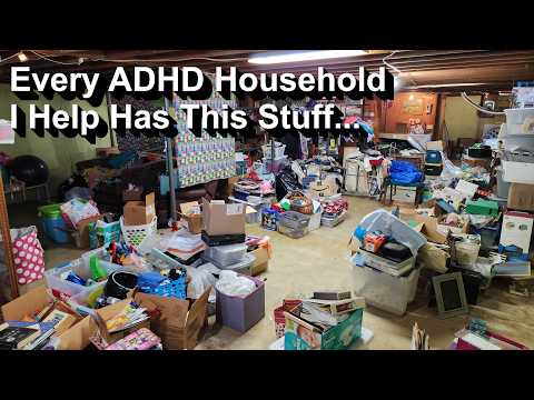 Cleaning And Organizing An ADHD Logjam