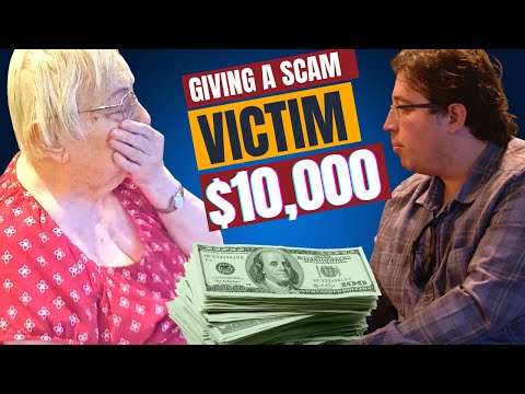 SCAM VICTIM GETS HER $10,000 BACK
