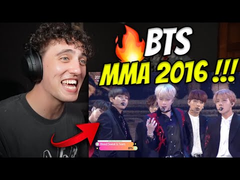 BTS MMA 2016 'Blood Sweat and Tears + Fire' PERFORMANCE + FIRST DAESANG SPEECH | REACTION